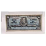 1937 Canada $5 Bill
