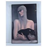JMW Chrzanoska 'Solitaire' Framed Print -