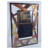 Bouclair Metal Art Mirror - 22'Wx32'H