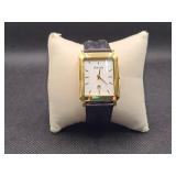 Bulova Calendar Quartz Wrist Watch w/Leather Band
