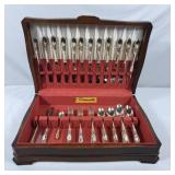 Vintage Community 'White Orchid' Silverware -