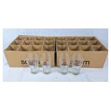 24 Rickards beer glasses