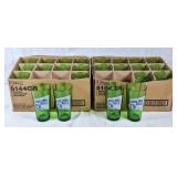 24 Rolling Rock Beer Glasses