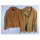 Suzy Shier Suede Jacket Sz Large & Danier Suede
