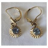 Vintage Rolled Gold Earrings