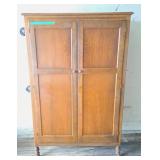Mid century wooden wardrobe