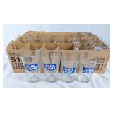 22 Bud Light Beer Glasses. 2 sizes