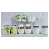 5 sets of salt and peppers 2 Royal Doulton, 1