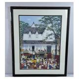 Sanderson 'Letting Go' Framed Print - 25'Wx31'H