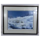 Susan Menzies 'The Breath of Winter' Wolf Print -