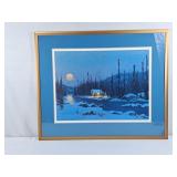 G. Shaw 'Last Moon of the Season' Framed Print -