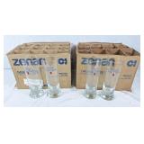 23 Michelob Ultra Beer Glasses. Like new