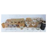 Assorted drinking glasses!