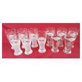 11 Kronenbourg Beer Glasses