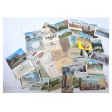 Collection of Antique & Vintage Postcards - some