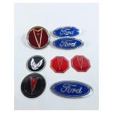 Vintage automotive emblems