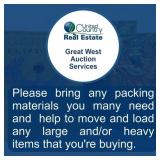 Please Bring Any Packing Supplies You'll Require