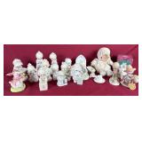 Collection of Precious Moments Figurines and One