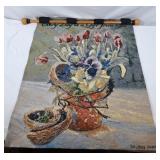 Audrey Jeanne Tapestry Wall Hanging - 26'x32'
