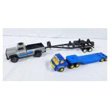 Tonka pickup with trailer & Tonka truck with