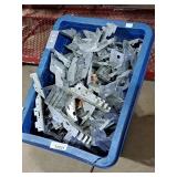 Bin Full of Metal Brackets