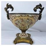 Ornate Decorative Centre piece Bowl - 15'H