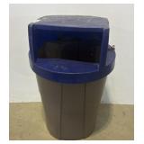 Trash Can with assorted metal legs and brackets