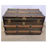 Vintage steamer trunk