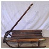 Beautiful Vintage Wood Sleigh