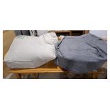 2 large bean bag chair