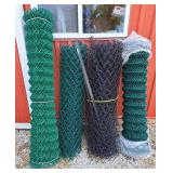 4, various lengths of fencing