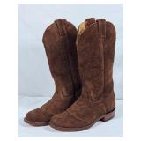 Brown Leather Alberta Boots Cowboy Boots - Mens