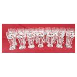 24 Kronenbourg beer glasses
