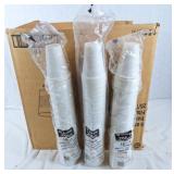 18 sleeves of plastic drink cups