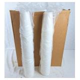 12 sleeves of plastic cups