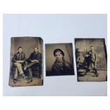 Antique Tin Type Portraits