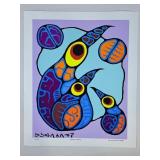 Norval Morrisseau Print - Family of Birds 210/950