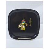 Unique Vintage Couroc 'Kachina' Serving Tray