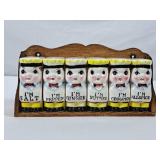 Vintage Royal Sealy Chef Spice Shaker Set