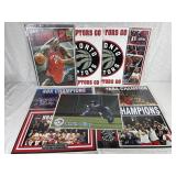 8 NBA Toronto Raptors Basketball Posters and 1