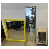 Pair of Mirrors and Medicine Cabinet