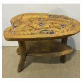Unique Handmade Cribbage Table Made by Branching