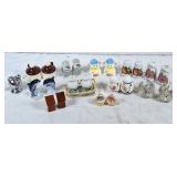 Collection of Vintage Salt & Pepper shakers