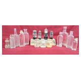 Collection of Vintage Glass Bottles & Radio Tubes