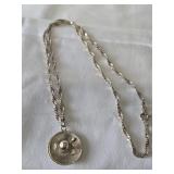 Sterling Silver Necklce with 925 Sombrero Hat