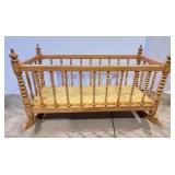 Vintage doll rocking cradle- 36'wï¿½24'dï¿½21'h