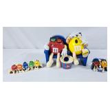 M&M Candy Dispenser, Bag Clip & Key Chain