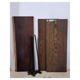 Live Edge Board (15'Wx41'L), Two Matching