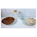 Emile Henry Bowl, Ceramic Decorative Bowl, Large