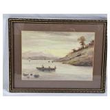 Framed Watercolour Print